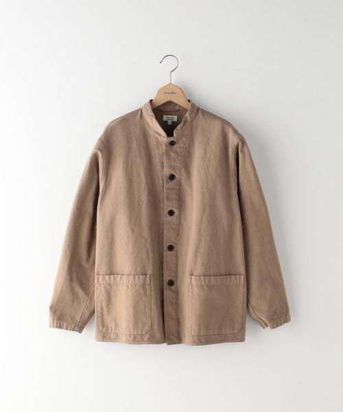 Steven Alan(スティーブンアラン)の「<Steven Alan> ORGANIC O/DY STAND COVERALL/カバーオール(カバーオール・メンズ・ネイビー/ブラウン/ナチュラル・X-LARGE/SMALL/MEDIUM/LARGE)」の2枚目の写真
