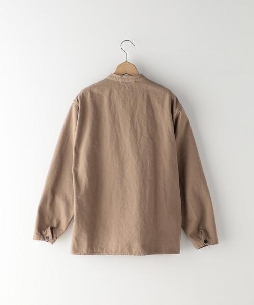 Steven Alan(スティーブンアラン)の「<Steven Alan> ORGANIC O/DY STAND COVERALL/カバーオール(カバーオール・メンズ・ネイビー/ブラウン/ナチュラル・X-LARGE/SMALL/MEDIUM/LARGE)」の5枚目の写真