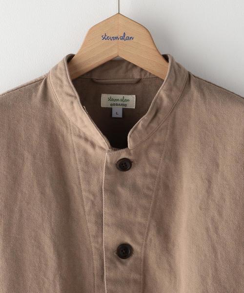 Steven Alan(スティーブンアラン)の「<Steven Alan> ORGANIC O/DY STAND COVERALL/カバーオール(カバーオール・メンズ・ネイビー/ブラウン/ナチュラル・X-LARGE/SMALL/MEDIUM/LARGE)」の4枚目の写真