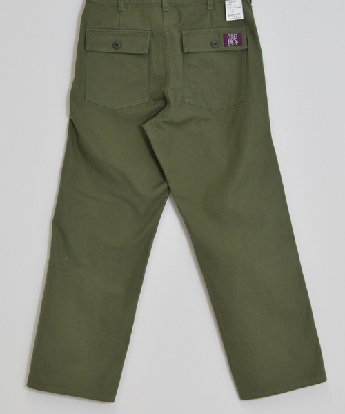 GUNG HO（ガンホー）の「【Begin/ビギン6月号掲載】GUNGHO 45th Authentic BAYKER PANTS（その他パンツ・メンズ・オリーブ/ダークラベンダー・LARGE/MEDIUM/SMALL）」の7枚目の写真
