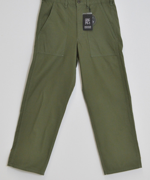 GUNG HO（ガンホー）の「【Begin/ビギン6月号掲載】GUNGHO 45th Authentic BAYKER PANTS（その他パンツ・メンズ・オリーブ/ダークラベンダー・LARGE/MEDIUM/SMALL）」の5枚目の写真
