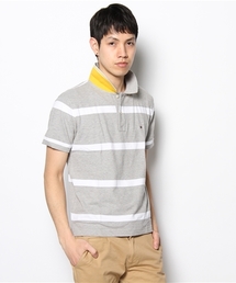 13SS-NEW BAR STRIPE POLO