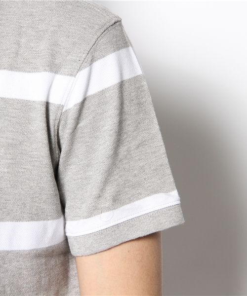 TOMMY HILFIGER(トミーヒルフィガー)の「13SS-NEW BAR STRIPE POLO(ポロシャツ・メンズ・ホワイト/ネイビー/グレー/レッド/ブルー/ターコイズブルー・LARGE/SMALL/MEDIUM/XX-LARGE/X-LARGE)」の12枚目の写真
