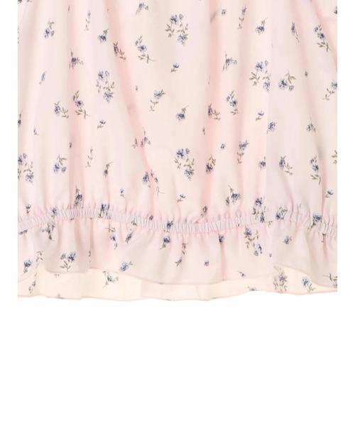 earth music&ecology（アースミュージックアンドエコロジー）の「・袖パフフラワーブラウス（シャツ/ブラウス・レディース・オフホワイト/ライトイエロー/ライトピンク/ブラック・FREE）」の6枚目の写真