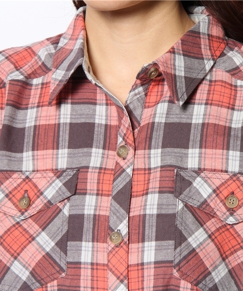 LOVE GIRLS MARKET（ラブ ガール マーケット）の「ハイブリットシャツ（シャツ/ブラウス・レディース・ブルー系/ピンク系・FREE）」の8枚目の写真