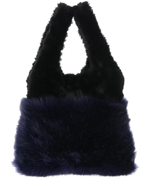 YECCA VECCA（イェッカヴェッカ）の「ファートートバッグ（トートバッグ・レディース・ブラック/ベージュ/グレー・FREE）」の5枚目の写真