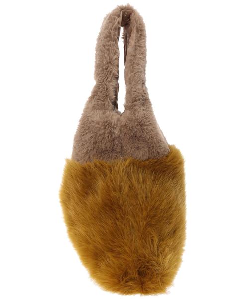 YECCA VECCA（イェッカヴェッカ）の「ファートートバッグ（トートバッグ・レディース・ブラック/ベージュ/グレー・FREE）」の8枚目の写真