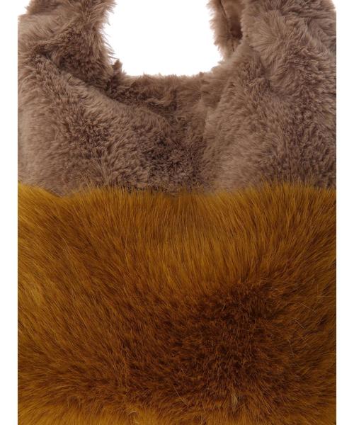 YECCA VECCA（イェッカヴェッカ）の「ファートートバッグ（トートバッグ・レディース・ブラック/ベージュ/グレー・FREE）」の10枚目の写真