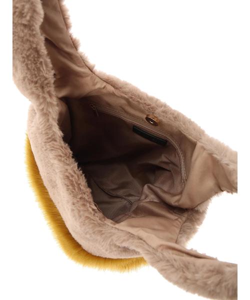 YECCA VECCA（イェッカヴェッカ）の「ファートートバッグ（トートバッグ・レディース・ブラック/ベージュ/グレー・FREE）」の11枚目の写真