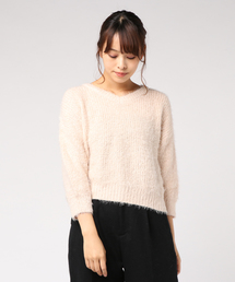 flower | フラッフィーニットトップ(ニット/セーター)