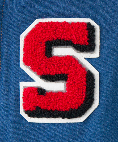 X-girl Stages(エックスガールステージス)の「MODS JACKET (12M~3T)(モッズコート・キッズ・パープル/インディゴブルー/オリーブ・12M/2T/3T)」の9枚目の写真