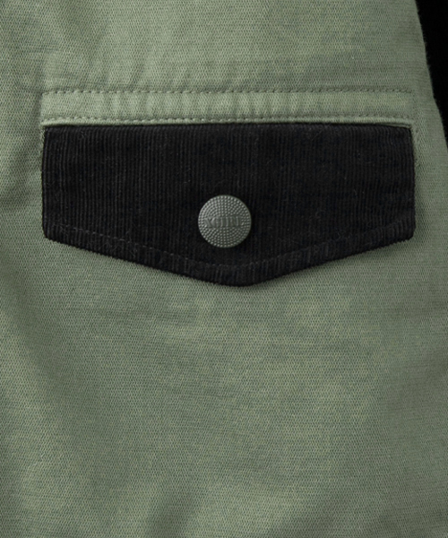 X-girl Stages(エックスガールステージス)の「MODS JACKET (12M~3T)(モッズコート・キッズ・パープル/インディゴブルー/オリーブ・12M/2T/3T)」の11枚目の写真