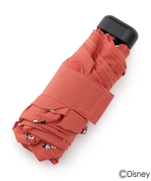 Disney(ディズニー)の「◆w.p.c 元気いっぱい折りたたみ傘(ミッキーマウス)(折りたたみ傘・レディース・グレー系3/オレンジ系その他5・00)」の3枚目の写真