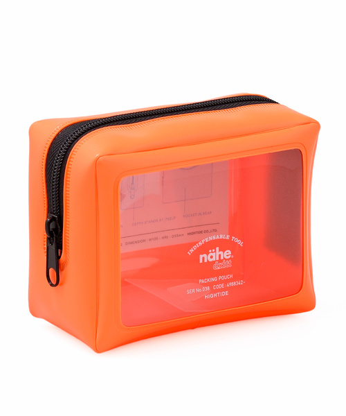 Nahe(ネーエ)の「nahe ネーエ パッキングポーチ ネオン SS(ポーチ・レディース・ピンク/イエロー/オレンジ/ブルー/ライトグリーン・FREE)」の6枚目の写真