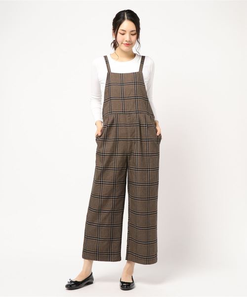 AMERICAN HOLIC(アメリカンホリック)の「・サロペット(サロペット/オーバーオール・レディース・ブラック/その他8/ブラウン系その他4・FREE)」の2枚目の写真