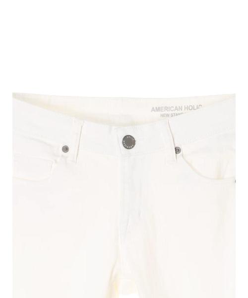 AMERICAN HOLIC（アメリカンホリック）の「スキニーフィットホワイト（デニムパンツ・レディース・ホワイト・LL/S/M/L/XS）」の20枚目の写真