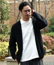 SU: TECH ノーボタン カーディガン