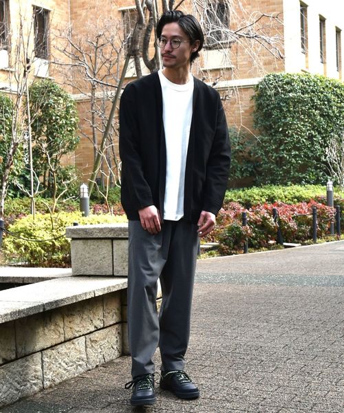 SHIPS（シップス）の「SU: TECH ノーボタン カーディガン（カーディガン/ボレロ・メンズ・ブラック/ネイビー/キャメル・SMALL/MEDIUM/LARGE/X-LARGE）」の5枚目の写真