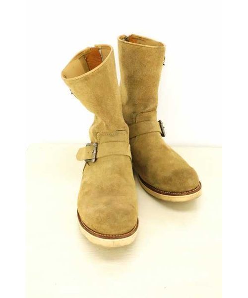 AKMエンジニアブーツ ブランド古着】back-zip engineer boots エンジニアブーツ（ブーツ