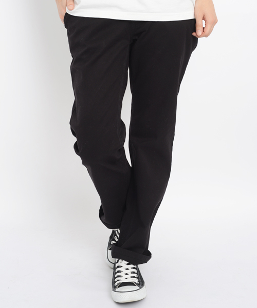 X-girl（エックスガール）の「PLAYFUL LONG PANTS（カーゴパンツ・レディース・カモフラージュ/ブラック/ライトインディゴブルー・2/1/0）」の2枚目の写真