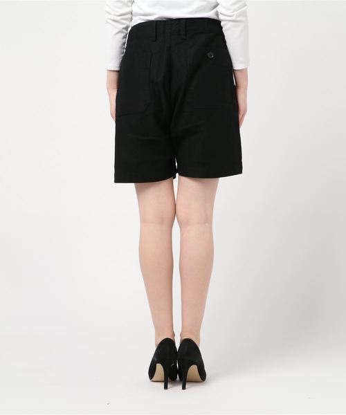Snow Peak(スノーピーク)の「アンカット コーデュロイ ショーツ(チノパンツ・レディース・オリーブ/ブラック/ブラウン・MEDIUM/LARGE/X-LARGE/XX-LARGE/2/SMALL/1)」の5枚目の写真