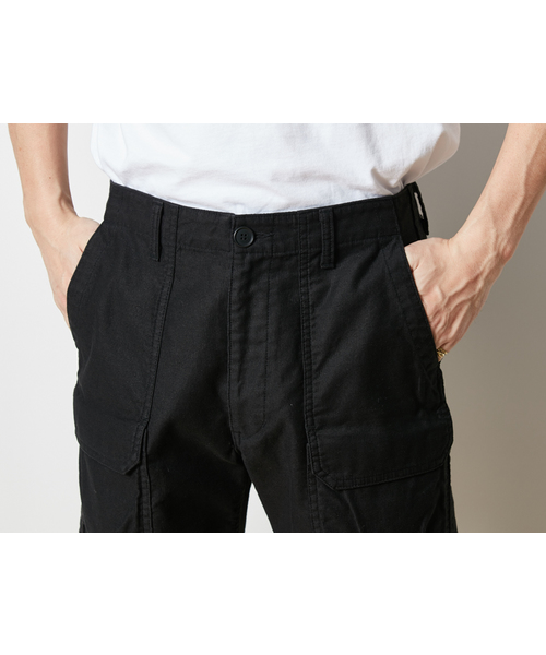 Snow Peak(スノーピーク)の「アンカット コーデュロイ ショーツ(チノパンツ・レディース・オリーブ/ブラック/ブラウン・MEDIUM/LARGE/X-LARGE/XX-LARGE/2/SMALL/1)」の13枚目の写真