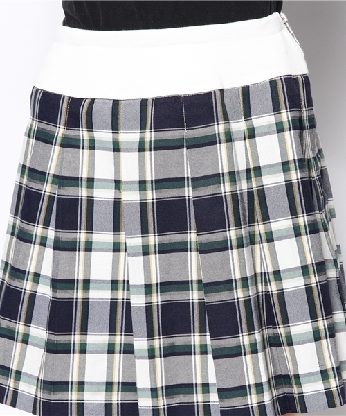 WEGO(ウィゴー)の「WEGO/チェックプリーツスカート(スカート・レディース・ブルー/レッド・FREE)」の4枚目の写真