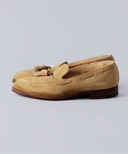 ALDEN(オールデン)の「ALDEN / <別注>CALFSUEDE TASSEL LOAFERS(ドレスシューズ・メンズ・ネイビー/ベージュ・6inch/8inch/7inch/6.5inch/7.5inch/9.5inch/9inch/8.5inch)」の12枚目の写真