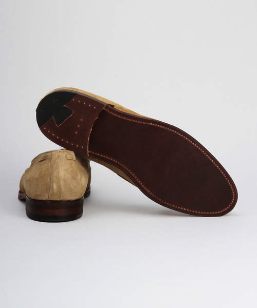 ALDEN(オールデン)の「ALDEN / <別注>CALFSUEDE TASSEL LOAFERS(ドレスシューズ・メンズ・ネイビー/ベージュ・6inch/8inch/7inch/6.5inch/7.5inch/9.5inch/9inch/8.5inch)」の13枚目の写真