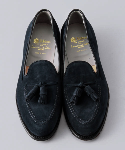 ALDEN(オールデン)の「ALDEN / <別注>CALFSUEDE TASSEL LOAFERS(ドレスシューズ・メンズ・ネイビー/ベージュ・6inch/8inch/7inch/6.5inch/7.5inch/9.5inch/9inch/8.5inch)」の15枚目の写真
