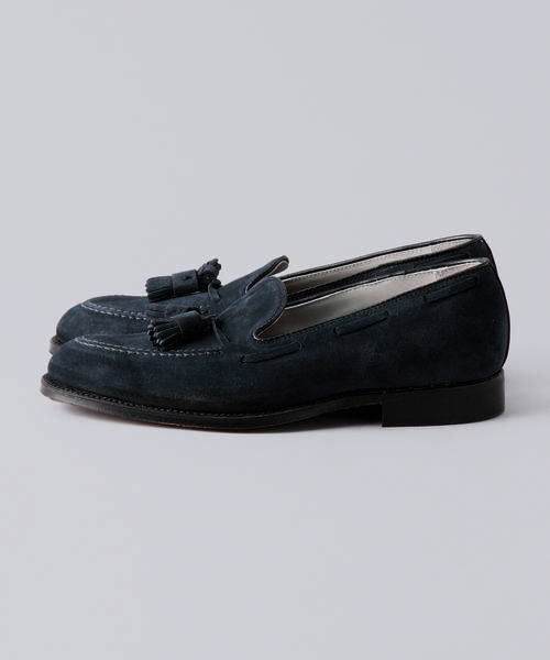 ALDEN(オールデン)の「ALDEN / <別注>CALFSUEDE TASSEL LOAFERS(ドレスシューズ・メンズ・ネイビー/ベージュ・6inch/8inch/7inch/6.5inch/7.5inch/9.5inch/9inch/8.5inch)」の16枚目の写真