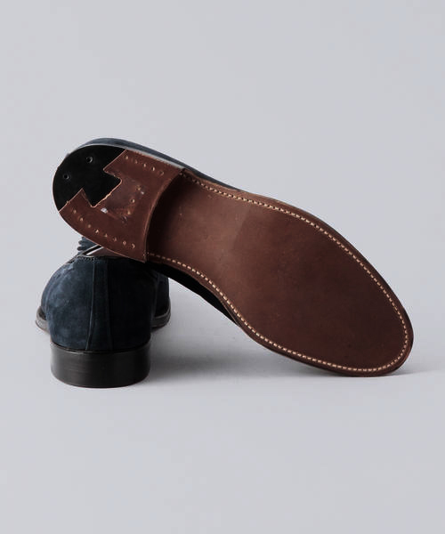 ALDEN(オールデン)の「ALDEN / <別注>CALFSUEDE TASSEL LOAFERS(ドレスシューズ・メンズ・ネイビー/ベージュ・6inch/8inch/7inch/6.5inch/7.5inch/9.5inch/9inch/8.5inch)」の17枚目の写真