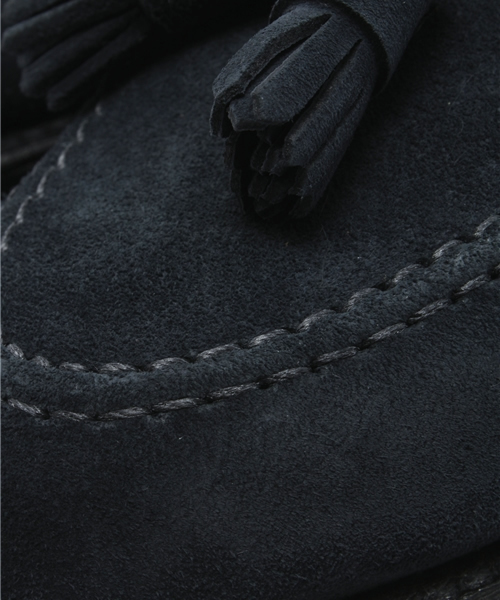 ALDEN(オールデン)の「ALDEN / <別注>CALFSUEDE TASSEL LOAFERS(ドレスシューズ・メンズ・ネイビー/ベージュ・6inch/8inch/7inch/6.5inch/7.5inch/9.5inch/9inch/8.5inch)」の9枚目の写真