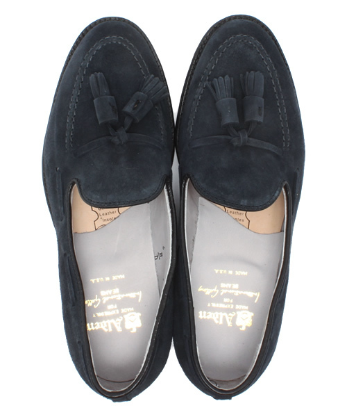 ALDEN(オールデン)の「ALDEN / <別注>CALFSUEDE TASSEL LOAFERS(ドレスシューズ・メンズ・ネイビー/ベージュ・6inch/8inch/7inch/6.5inch/7.5inch/9.5inch/9inch/8.5inch)」の3枚目の写真
