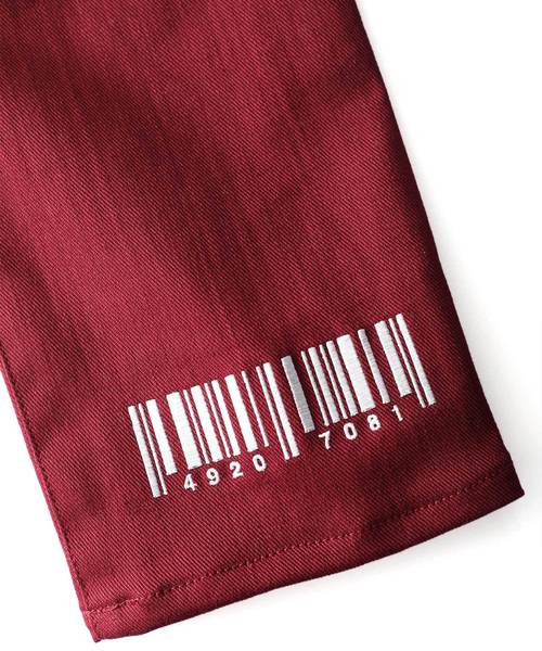 SHAREEF(シャリーフ)の「ZIP-SLIT SKINNY(その他パンツ・メンズ・レッド/グレー/ブラック・3/2/1)」の14枚目の写真