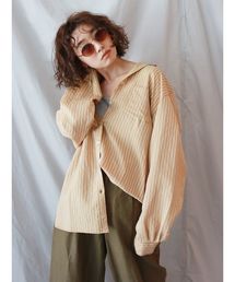 Ungrid | ストライプビッグルーズシャツ(シャツ/ブラウス)