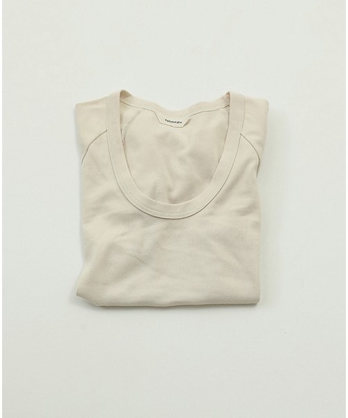 TODAYFUL（トゥデイフル）の「ラウンドネックラグランTシャツ（Tシャツ/カットソー・レディース・ホワイト/ベージュ/カーキ/レッド系その他・FREE）」の11枚目の写真