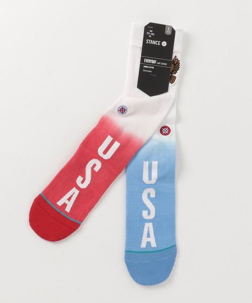 White-Large Stance The Brave Socks
