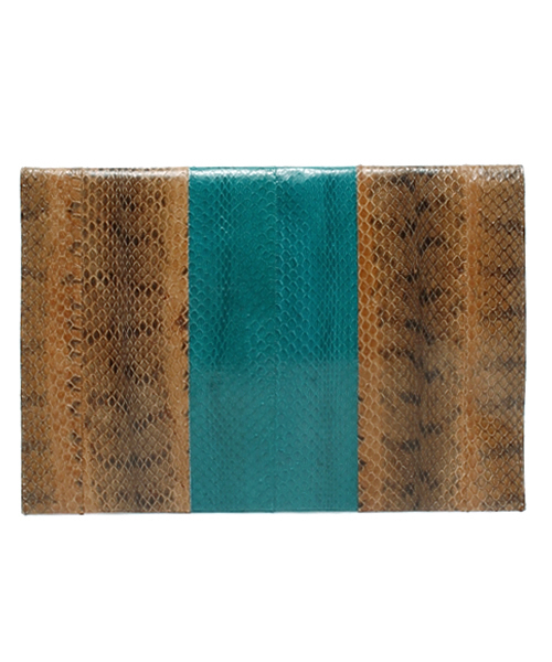 AMERICAN RAG CIE（アメリカンラグシー）の「EMA TESSE/702-EMT-PINDE14（クラッチバッグ・レディース・パイソン・ONE SIZE）」の4枚目の写真