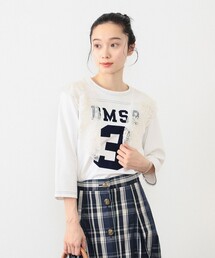 BEAMS BOY | BEAMS BOY / テンジク フットボール 3/4 Tシャツ(Tシャツ/カットソー)