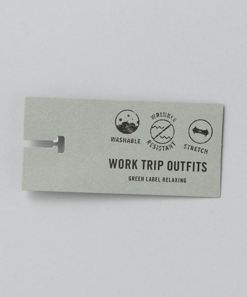 WORK TRIP OUTFITS GREEN LABEL RELAXING(ワークトリップアウトフィッツグリーンレーベル リラクシング)の「【WORK TRIP OUTFITS】TW/PU チェック スタンダード NP.(スーツパンツ・メンズ・グレー/ネイビー・XS/72/XL/88/S/76/M/80/L/84/XXS/70)」の14枚目の写真