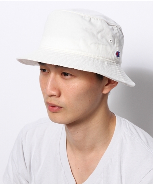 Champion（チャンピオン）の「[チャンピオン]CHAMPION バケットハット◆（ハット・メンズ・ホワイト/ブラック/ベージュ/ネイビー/その他1/オリーブ・フリー）」の12枚目の写真