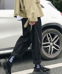 MGV（エムジーヴィー）の「コットンツイルリラックスワイドワークパンツ（チノパンツ）」