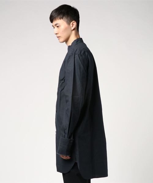 C DIEM(カルペディエム)の「C DIEM(カルペディエム)シャンブレーロングシャツ(シャツ/ブラウス・メンズ・ベージュ/ネイビー・S/M/L)」の4枚目の写真