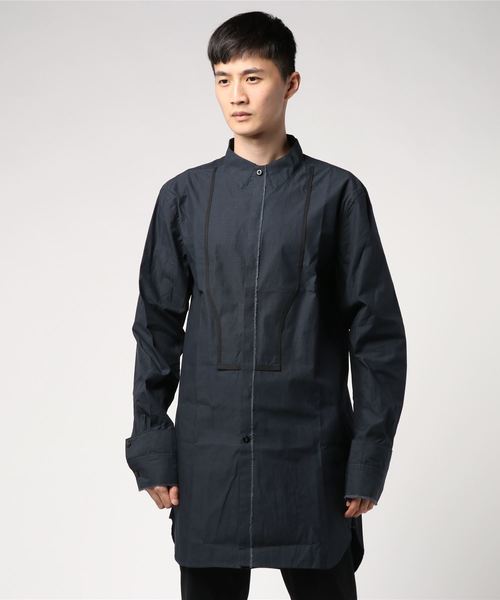 C DIEM(カルペディエム)の「C DIEM(カルペディエム)シャンブレーロングシャツ(シャツ/ブラウス・メンズ・ベージュ/ネイビー・S/M/L)」の17枚目の写真
