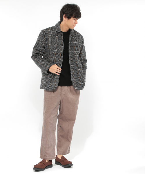 LAKOLE（ラコレ）の「アクリルワッフルニットプルオーバー / LAKOLE（ニット/セーター・メンズ・ブラック/ベージュ/レッド/ブルー/グリーン/キャメル/マスタード/チャコール/ブラウン/オリーブ・MEDIUM/LARGE）」の13枚目の写真