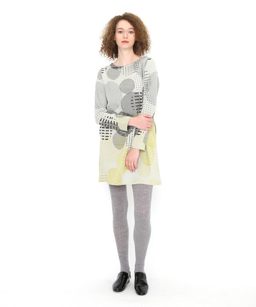 Graniph デザイン ティーシャツ ストア グラニフ のファッション Tshirts ジャカードワンピース バブルブロワー グレー ワンピース Design Store ワンピース セール ワンピース Tshirts