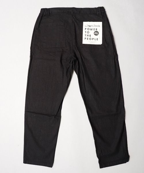 POWER TO THE PEOPLE(パワートゥーザピープル)の「POWER TO THE PEOPLE 麻混 イージーパンツ(その他パンツ・メンズ・カーキ/ブラック/ベージュ・M/L/LL)」の18枚目の写真