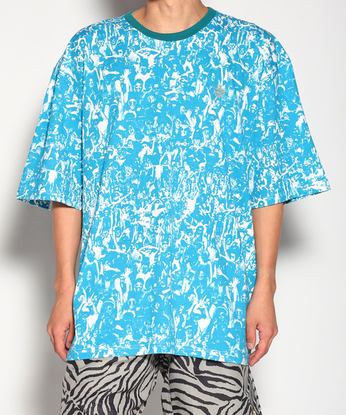 ALDIES(アールディーズ)の「Dream Woodstock Big T / ドリームウッドストックビッグT(Tシャツ/カットソー・メンズ・ブラック/バーガンディー/ブルー・FREE)」の1枚目の写真