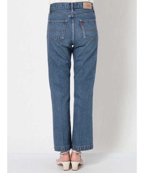 Ungrid（アングリッド）の「センタープレス9分丈フレアデニム（デニムパンツ・レディース・ブルー・26inch/24inch/25inch）」の11枚目の写真